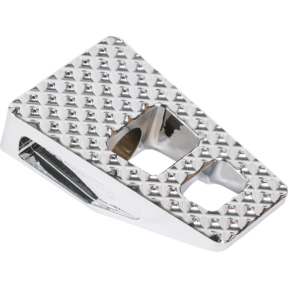 Thrashin Supply Co. P-54 chrome adjustable brake arm pedal BBP-PR-03 for 2014-2024 Harley-Davidson Touring Street Glide Road Glide Road King bagger