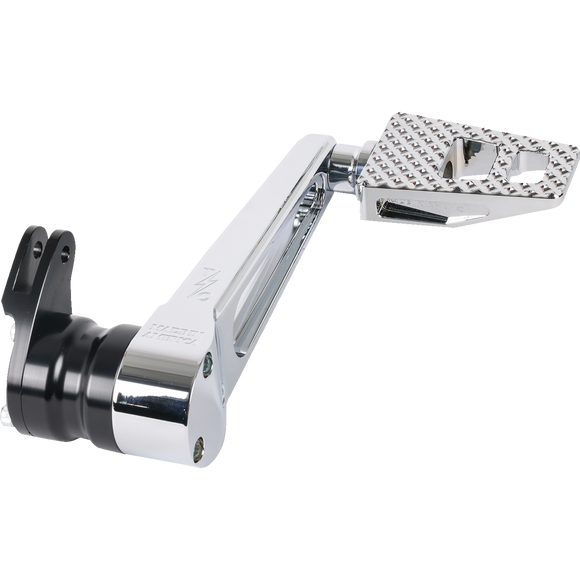 Thrashin Supply Co. P-54 chrome adjustable brake arm pedal BBP-PR-03 for 2014-2024 Harley-Davidson Touring Street Glide Road Glide Road King bagger