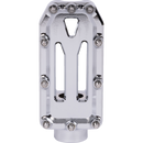 Thrashin Supply Co. Aggressor brake pedal for Harley-Davidson Touring with stainless steel cleats – chrome, black, and contrast cut options