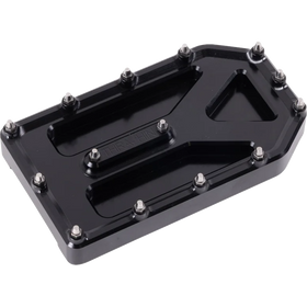 Thrashin Supply Co. Aggressor Brake Pedal Pad with cone cleats for Harley-Davidson Street Glide Road Glide Road King Touring models