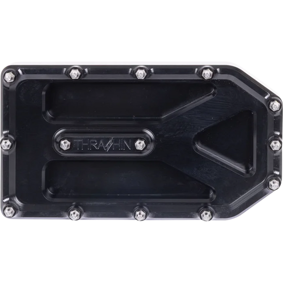 Thrashin Supply Co. Aggressor Brake Pedal Pad with cone cleats for Harley-Davidson Street Glide Road Glide Road King Touring models