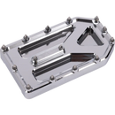 Thrashin Supply Co. Aggressor Brake Pedal Pad with cone cleats for Harley-Davidson Street Glide Road Glide Road King Touring models