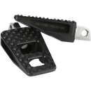 Thrashin Supply Co. P-54 footpegs for Harley-Davidson Softail 2018–2025 tapered platform chrome and black