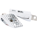 Thrashin Supply Co. P-54 footpegs for Harley-Davidson Softail 2018–2025 tapered platform chrome and black