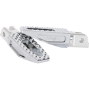 Thrashin Supply Co. P-54 Slim Footpegs aircraft-grade 6061 aluminum chrome finish for 2018-2025 Harley-Davidson Softail