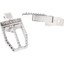 Thrashin Supply Co. Militant foot pegs for Harley-Davidson Softail 2018–2025 in chrome and black