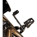 Thrashin Supply Co. Aggressor billet aluminum foot pegs with stainless steel cleats for Harley-Davidson Touring, Softail, Dyna, and Sportster