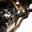Thrashin Supply Co. Aggressor billet aluminum foot pegs with stainless steel cleats for Harley-Davidson Touring, Softail, Dyna, and Sportster