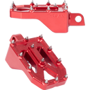 Thrashin Supply Co. Aggressor billet aluminum foot pegs with stainless steel cleats for Harley-Davidson Touring, Softail, Dyna, and Sportster