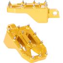 Thrashin Supply Co. Aggressor billet aluminum foot pegs with stainless steel cleats for Harley-Davidson Touring, Softail, Dyna, and Sportster
