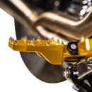 Thrashin Supply Co. Aggressor billet aluminum foot pegs with stainless steel cleats for Harley-Davidson Touring, Softail, Dyna, and Sportster