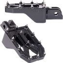 Thrashin Supply Co. Aggressor billet aluminum foot pegs with stainless steel cleats for Harley-Davidson Touring, Softail, Dyna, and Sportster