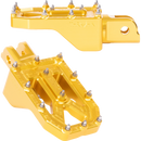 Thrashin Supply Co. Aggressor billet aluminum foot pegs with stainless steel cleats for Harley-Davidson Touring, Softail, Dyna, and Sportster