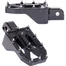 Thrashin Supply Co. Aggressor billet aluminum foot pegs with stainless steel cleats for Harley-Davidson Touring, Softail, Dyna, and Sportster