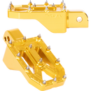Thrashin Supply Co. Aggressor billet aluminum foot pegs with stainless steel cleats for Harley-Davidson Touring, Softail, Dyna, and Sportster