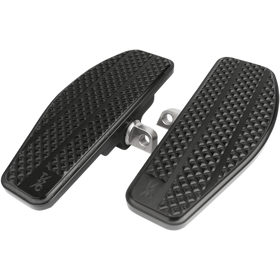 Thrashin Supply Co. billet 6061 aluminum mini floorboards with stainless steel clevis for Harley-Davidson Softail Dyna Sportster Touring FXR V-Rod