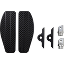 Thrashin Supply Co. billet 6061 aluminum mini floorboards with stainless steel clevis for Harley-Davidson Softail Dyna Sportster Touring FXR V-Rod