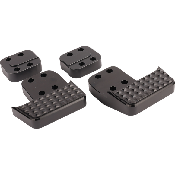 Thrashin Supply Co. Apex Floorboard Tail Extension with Lift Kit Black