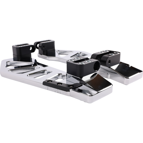 Thrashin Supply Co. Apex Floorboard Tail Extension with 1/2" Lift Kit Chrome