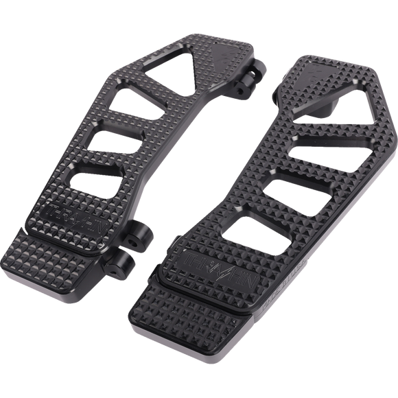 Thrashin Supply Co. Apex black floorboard tail extension with 1/2 inch lift kit for Harley-Davidson