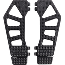 Thrashin Supply Co. Apex black floorboard tail extension with 1/2 inch lift kit for Harley-Davidson