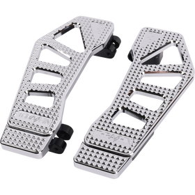 Thrashin Supply Co. Apex chrome floorboard tail extension with 1/2 inch lift kit for Harley-Davidson