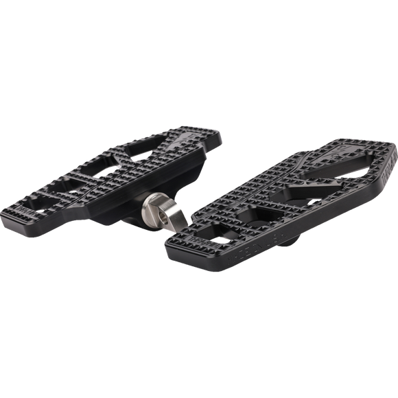 Thrashin Supply Co. Apex Mini Floorboards billet 6061 aluminum for Harley-Davidson Sportster Dyna Touring Softail