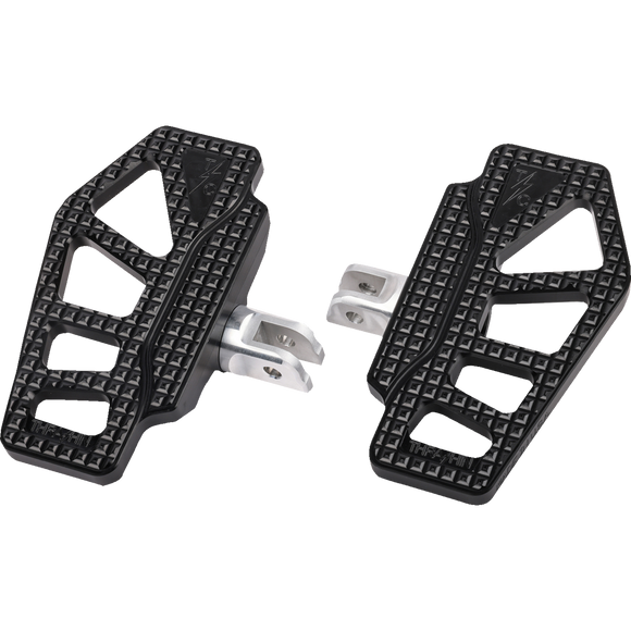 Thrashin Supply Co. Apex Mini Floorboards billet 6061 aluminum for Harley-Davidson Sportster Dyna Touring Softail