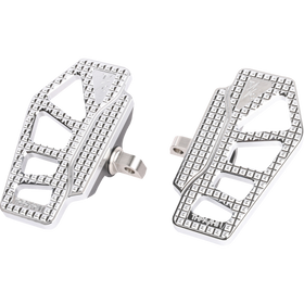 Thrashin Supply Co. Apex Mini Floorboards billet 6061 aluminum for Harley-Davidson Sportster Dyna Touring Softail