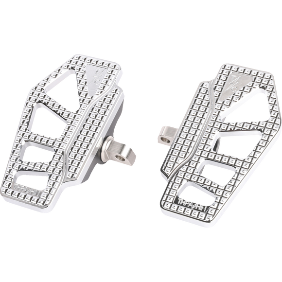 Thrashin Supply Co. Apex Mini Floorboards billet 6061 aluminum for Harley-Davidson Sportster Dyna Touring Softail