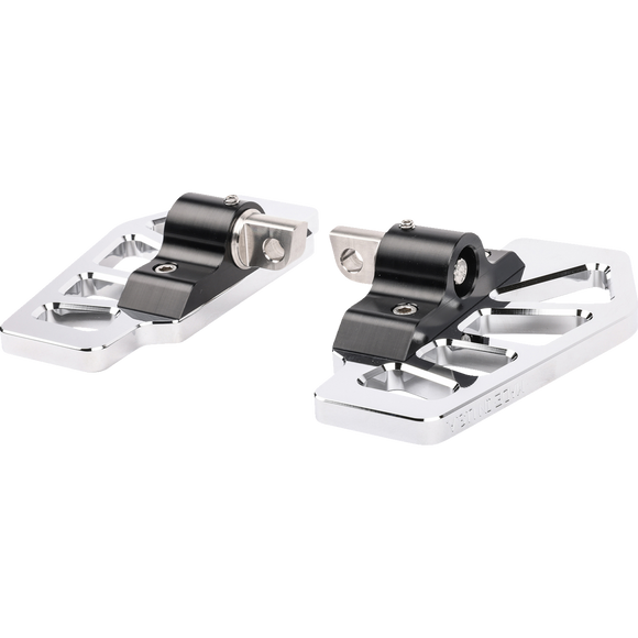 Thrashin Supply Co. Apex Mini Floorboards billet 6061 aluminum for Harley-Davidson Sportster Dyna Touring Softail