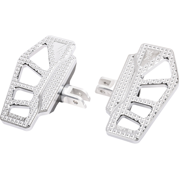 Thrashin Supply Co. Apex Mini Floorboards billet 6061 aluminum for Harley-Davidson Sportster Dyna Touring Softail