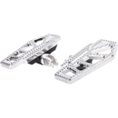 Thrashin Supply Co. Apex Mini Floorboards billet 6061 aluminum for Harley-Davidson Sportster Dyna Touring Softail