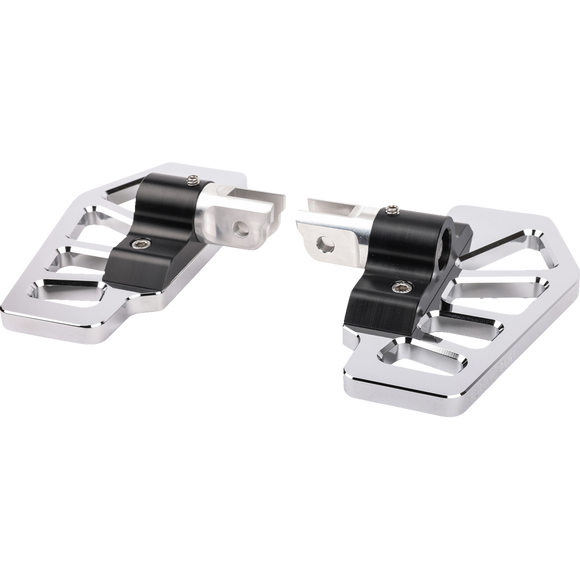 Thrashin Supply Co. Apex Mini Floorboards billet 6061 aluminum for Harley-Davidson Sportster Dyna Touring Softail
