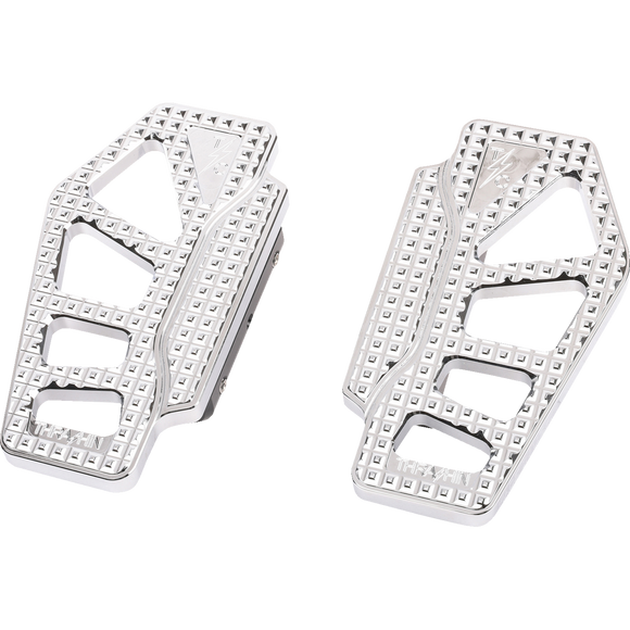 Thrashin Supply Co. Apex Mini Floorboards billet 6061 aluminum for Harley-Davidson Sportster Dyna Touring Softail