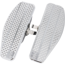 Thrashin Supply Co. billet 6061 aluminum mini floorboards with stainless steel clevis for Harley-Davidson Softail Dyna Sportster Touring FXR V-Rod