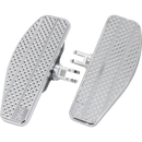 Thrashin Supply Co. billet 6061 aluminum mini floorboards with stainless steel clevis for Harley-Davidson Softail Dyna Sportster Touring FXR V-Rod