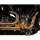 Thrashin Supply Co. Mini Aggressor Floorboards with stainless steel cone cleats on billet 6061 aluminum for Harley-Davidson Softail Dyna Touring and Sportster models