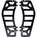 Thrashin Supply Co. Aggressor Max Grip billet aluminum floorboards with stainless steel cleats for Harley-Davidson Street Glide, Road Glide, and Softail