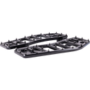 Thrashin Supply Co. Aggressor Max Grip billet aluminum floorboards with stainless steel cleats for Harley-Davidson Street Glide, Road Glide, and Softail