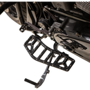 Thrashin Supply Co. Aggressor Max Grip billet aluminum floorboards with stainless steel cleats for Harley-Davidson Street Glide, Road Glide, and Softail