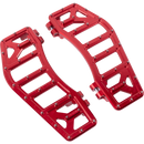 Thrashin Supply Co. Aggressor Max Grip billet aluminum floorboards with stainless steel cleats for Harley-Davidson Street Glide, Road Glide, and Softail