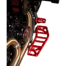 Thrashin Supply Co. Aggressor Max Grip billet aluminum floorboards with stainless steel cleats for Harley-Davidson Street Glide, Road Glide, and Softail