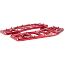 Thrashin Supply Co. Aggressor Max Grip billet aluminum floorboards with stainless steel cleats for Harley-Davidson Street Glide, Road Glide, and Softail