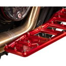 Thrashin Supply Co. Aggressor Max Grip billet aluminum floorboards with stainless steel cleats for Harley-Davidson Street Glide, Road Glide, and Softail