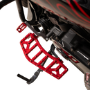 Thrashin Supply Co. Aggressor Max Grip billet aluminum floorboards with stainless steel cleats for Harley-Davidson Street Glide, Road Glide, and Softail