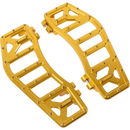 Thrashin Supply Co. Aggressor Max Grip billet aluminum floorboards with stainless steel cleats for Harley-Davidson Street Glide, Road Glide, and Softail