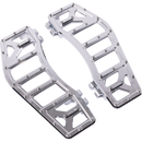 Thrashin Supply Co. Aggressor Max Grip billet aluminum floorboards with stainless steel cleats for Harley-Davidson Street Glide, Road Glide, and Softail