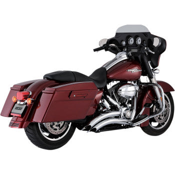 VANCE & HINES - BIG RADIUS 2:2 EXHAUST SYSTEM - CHROME - '09-16 TOURING