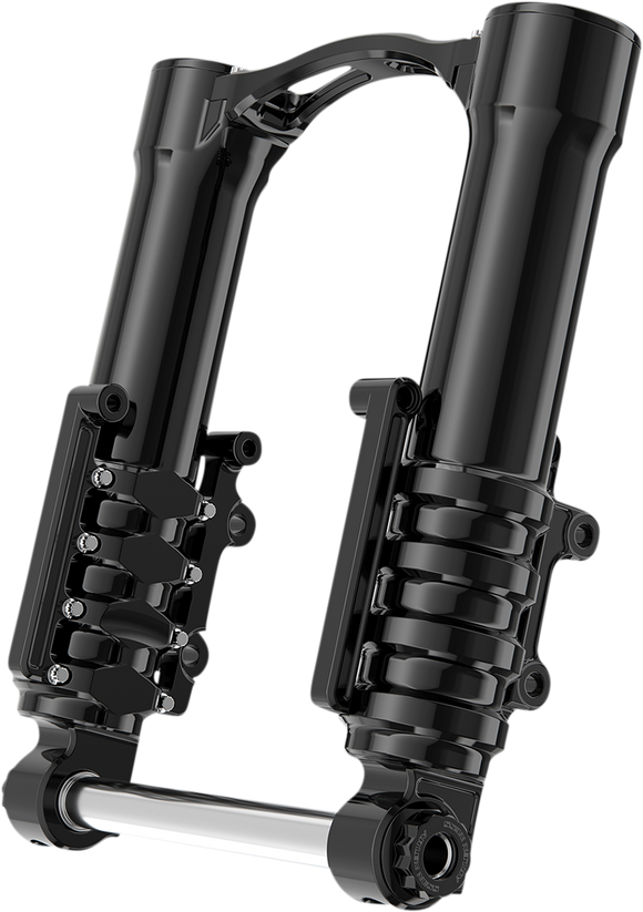 ARLEN NESS Fork Legs - 49 mm - Black Anodized - For Factory Brake Caliper 120-002